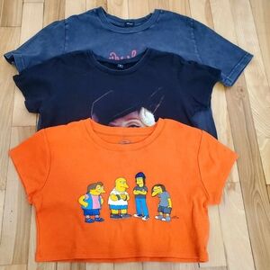 Vintage bundle of 3 Crop tops